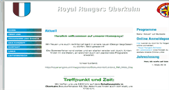 Desktop Screenshot of 16.royalrangers.ch