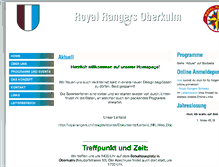 Tablet Screenshot of 16.royalrangers.ch