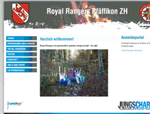 Tablet Screenshot of 36.royalrangers.ch